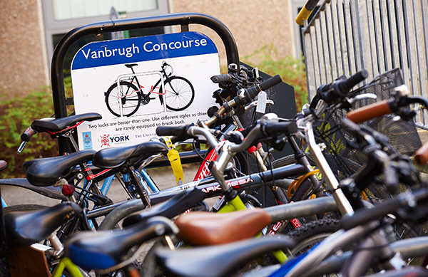 A Row of Bikes