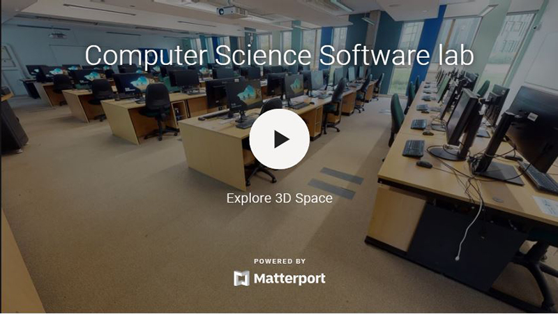 360 degree tour of the Computer Science Software lab