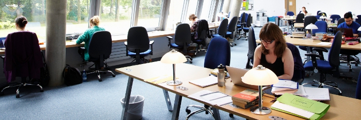 Postgraduate study area, Humanities Research Centre