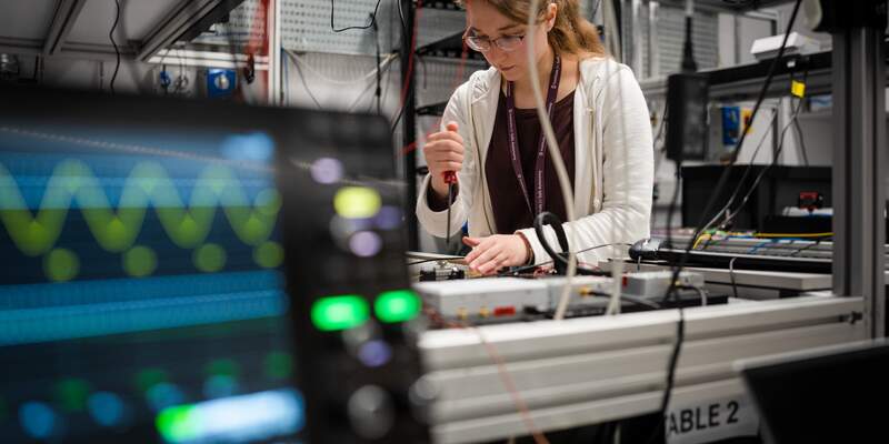 York's rail innovation research facilities which including quantum labs