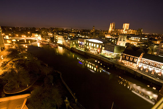 York riverside.